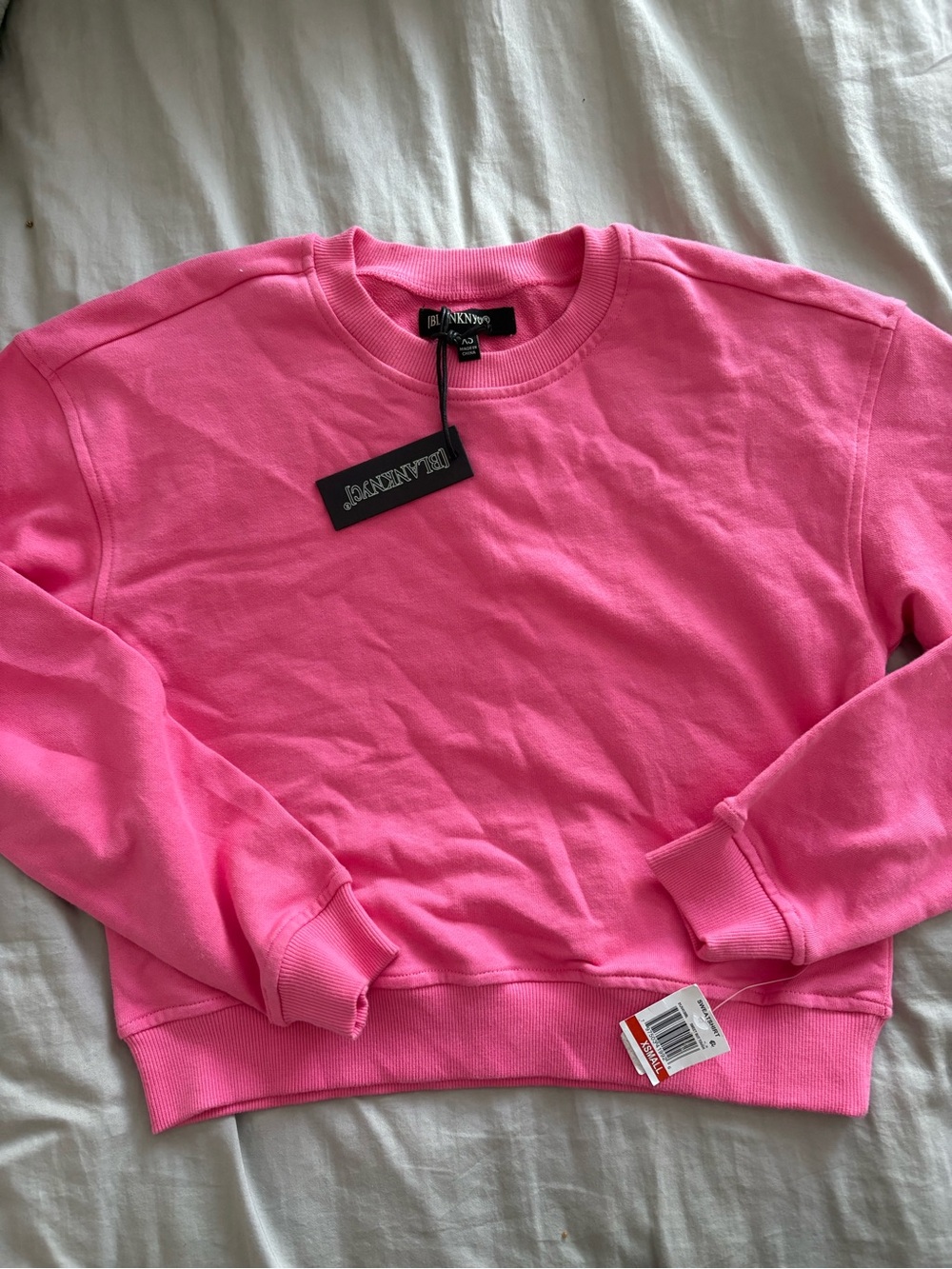 Blank NYC Sweet But Tough Crewneck Sweater, XS, NWT